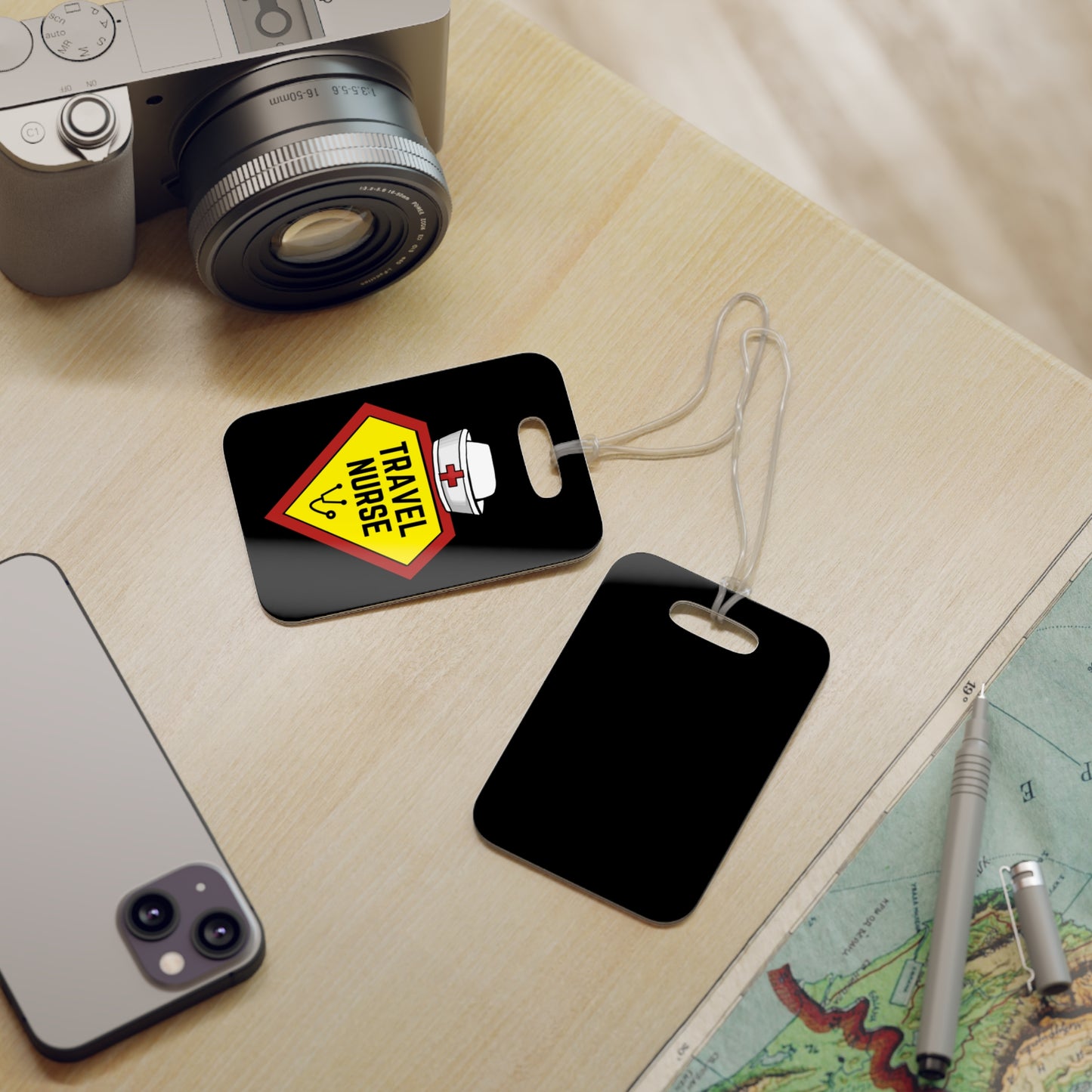 Travel Nurse Luggage Tags