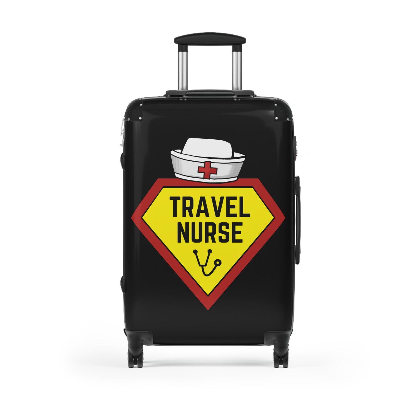 Travel Nurse Suitcase - Black