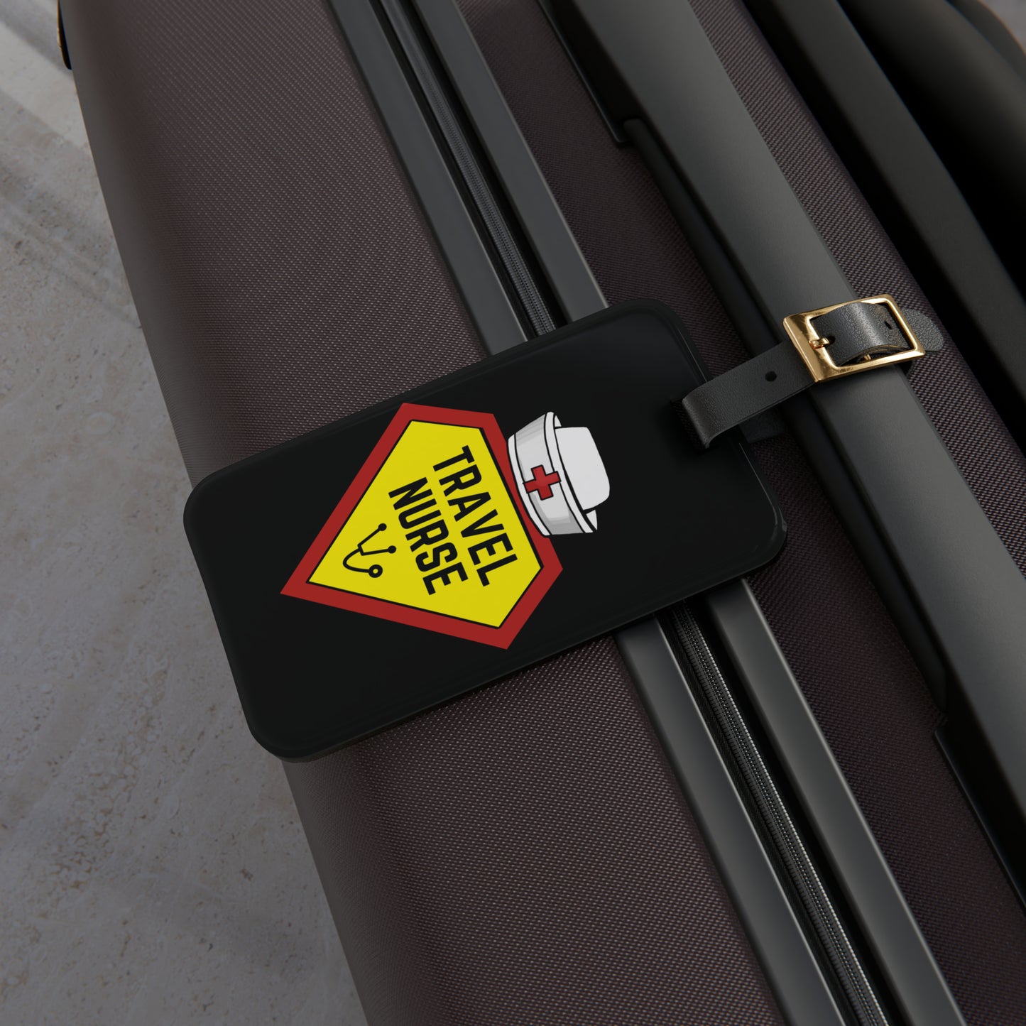 Travel Nurse Luggage Tag