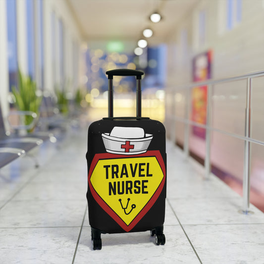 Travel Nurse Hero Luggage Cover