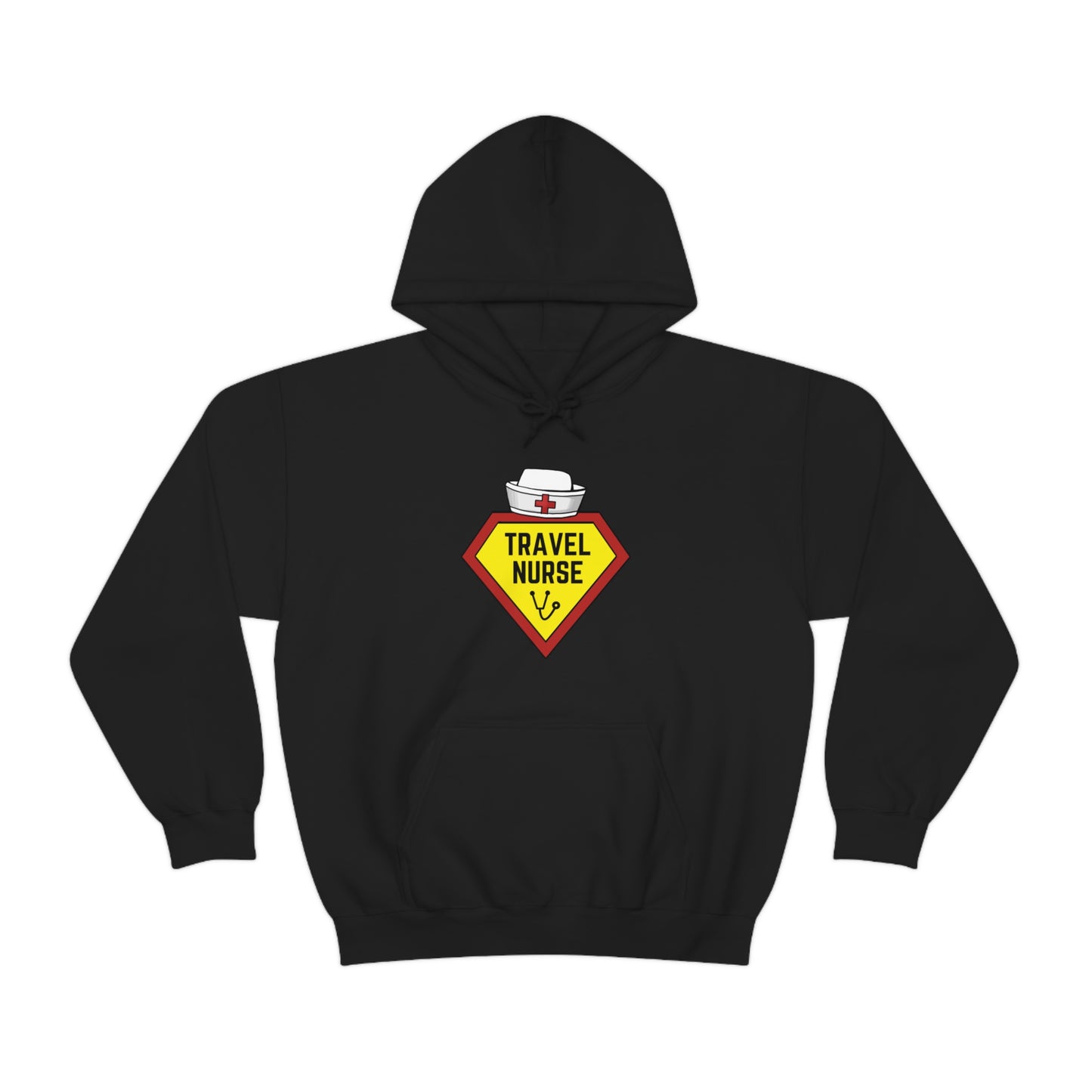 Travel Nurse Hero Unisex Heavy Blend™ Hooded Sweatshirt