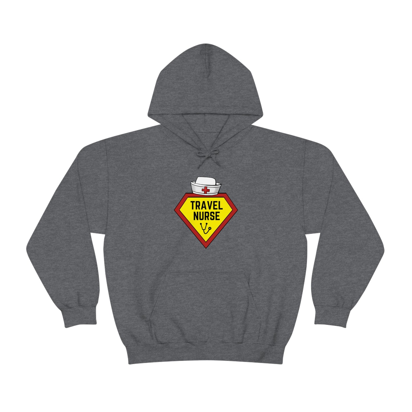 Travel Nurse Hero Unisex Heavy Blend™ Hooded Sweatshirt