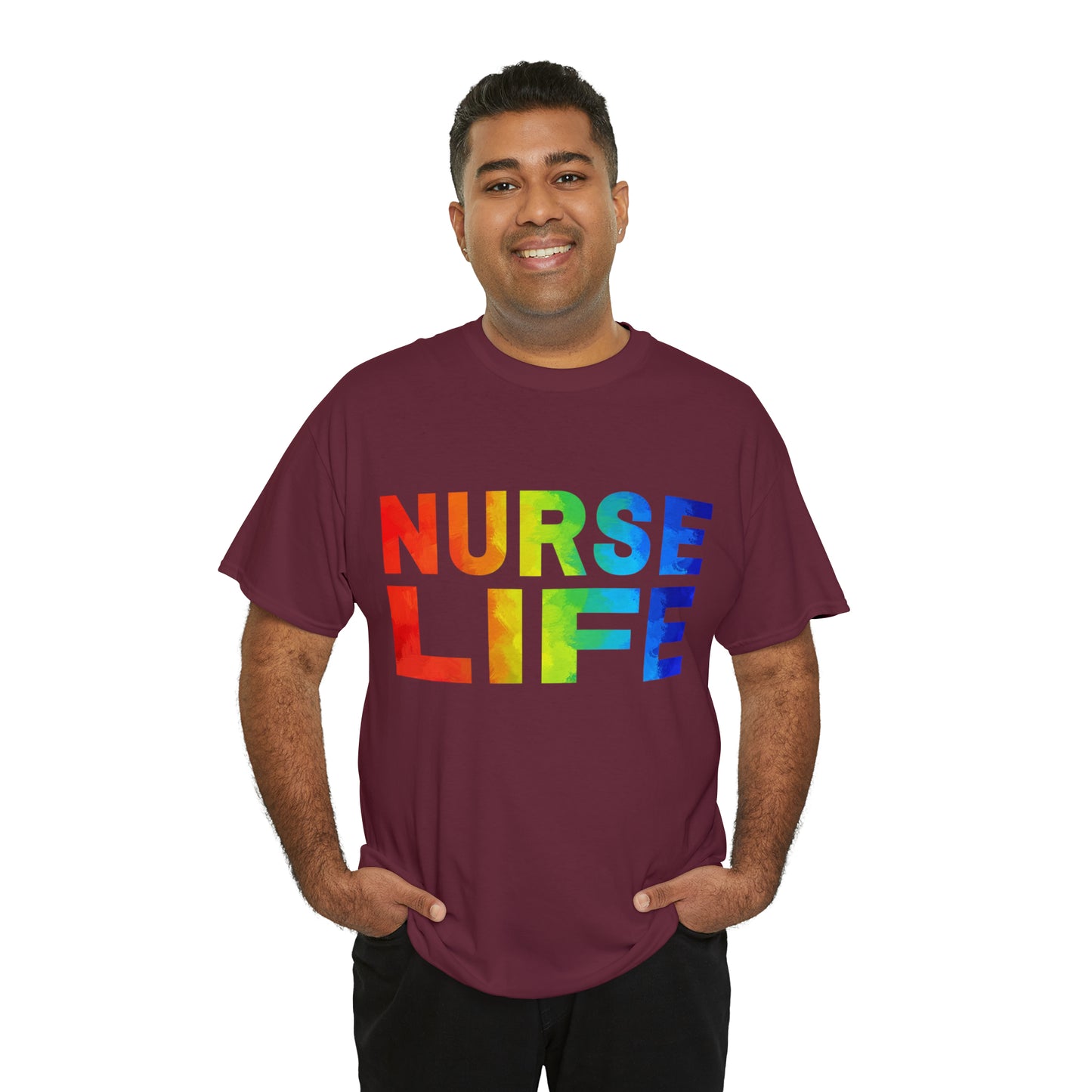 Nurse Life Pride Unisex Heavy Cotton Tee