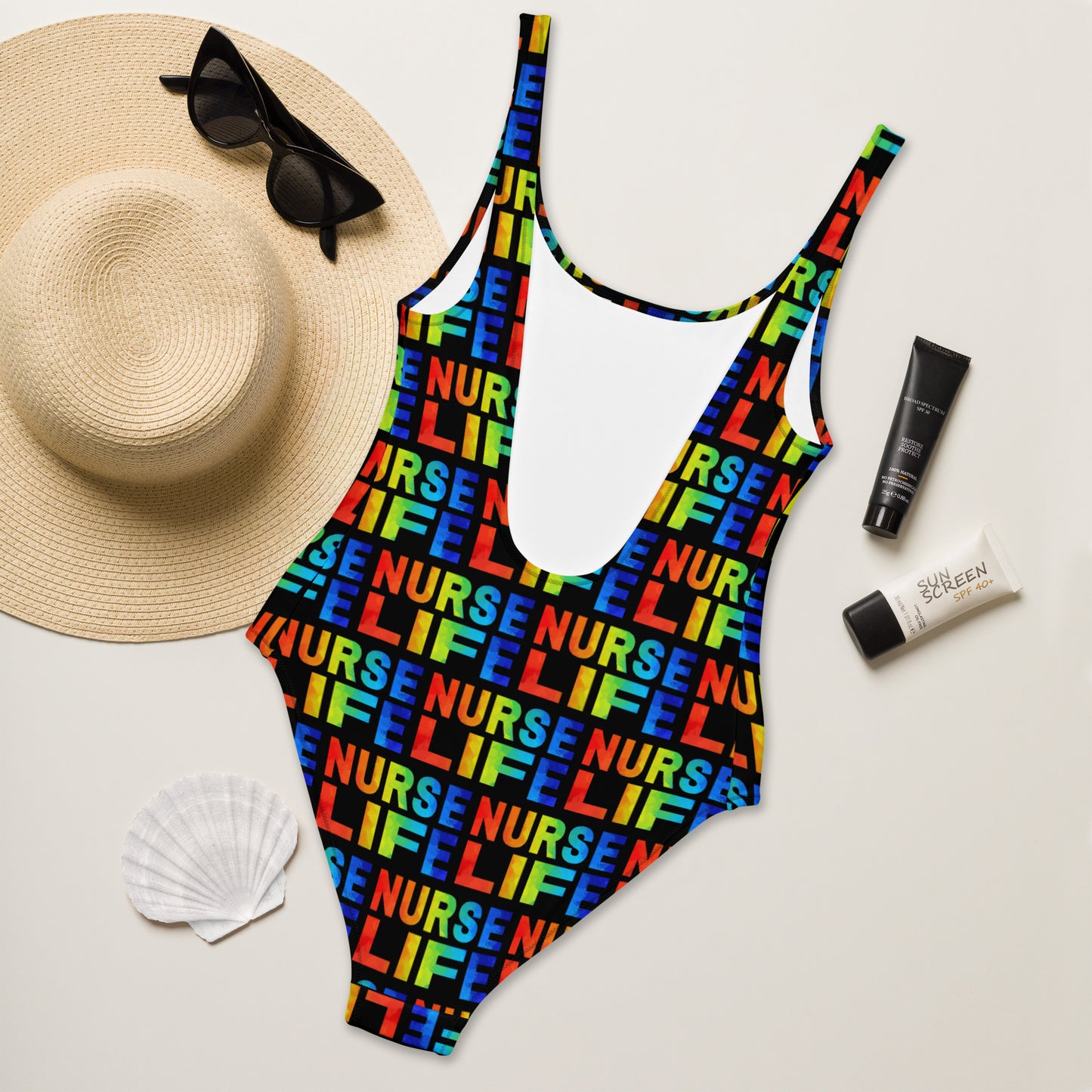 Nurse Life One-Piece Swimsuit