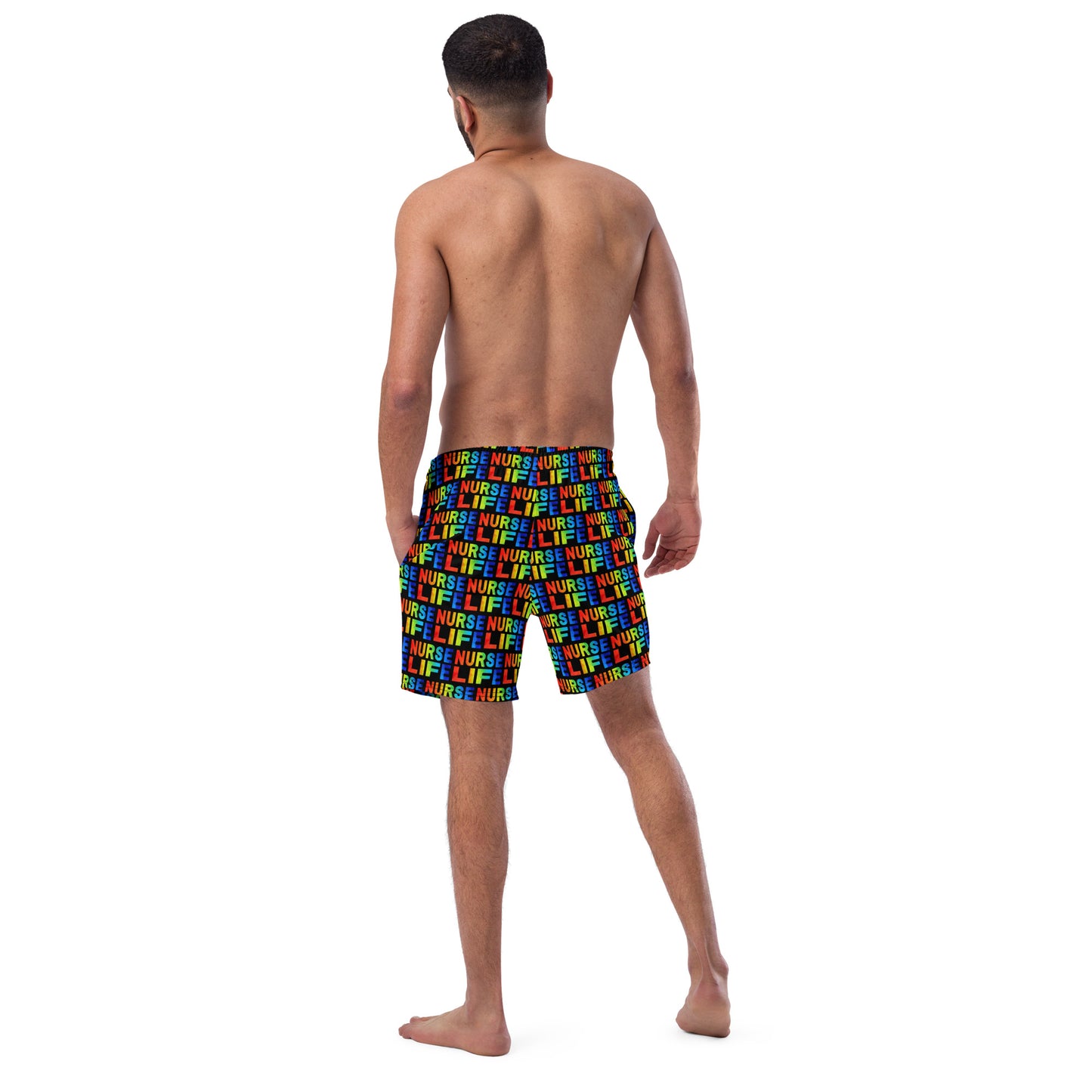Nurse Life Men's swim trunks