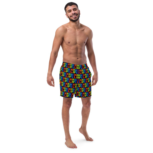 Nurse Life Men's swim trunks