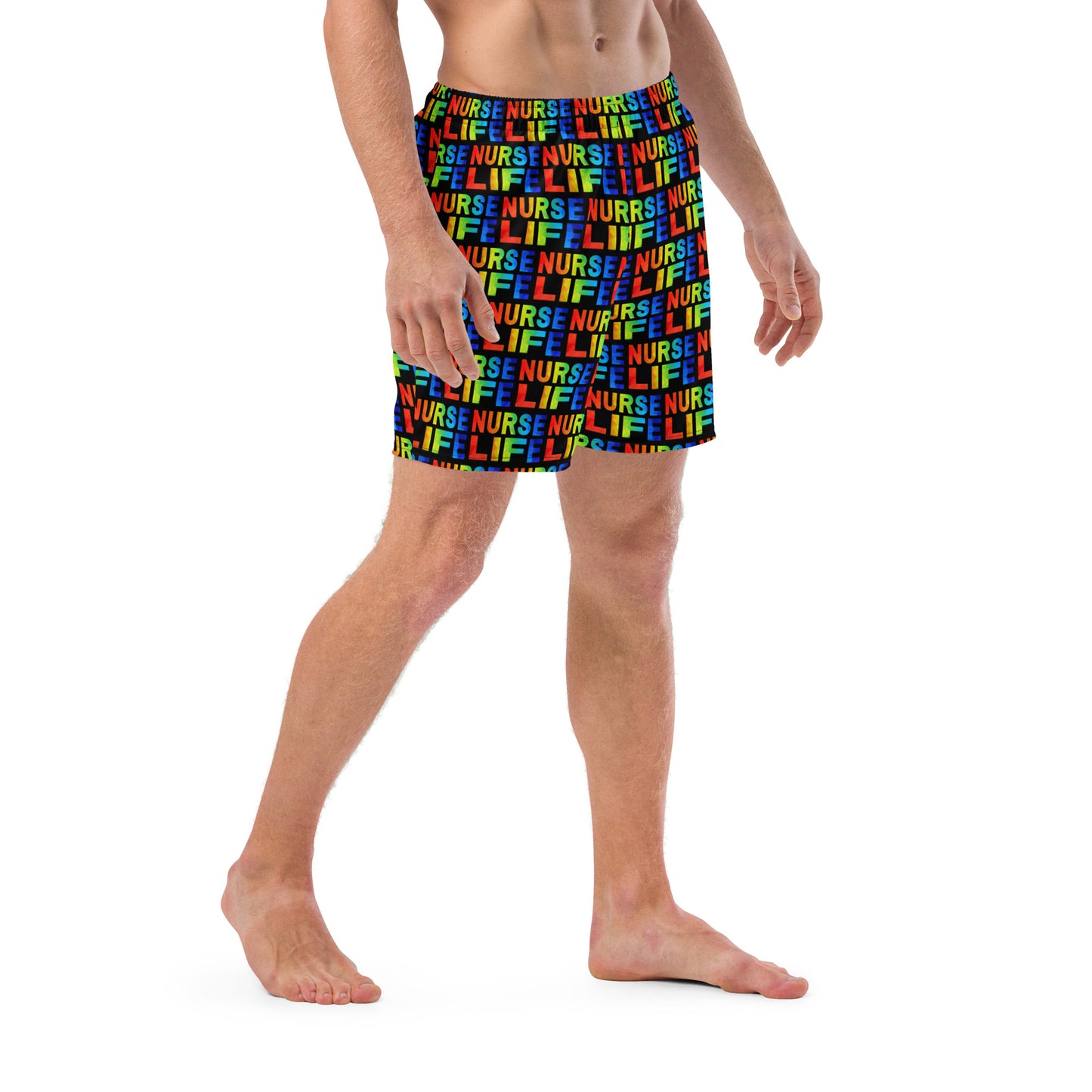 Nurse Life Men's swim trunks