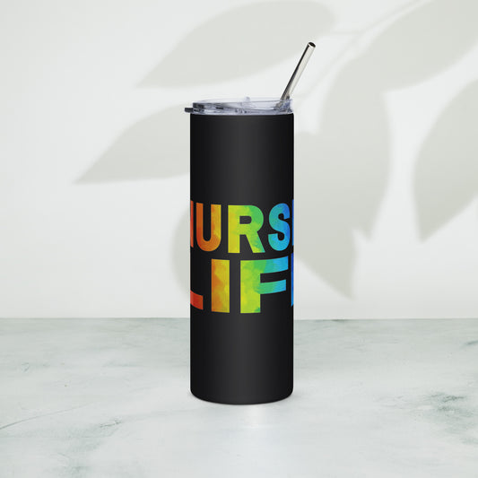 Nurse Life Stainless steel tumbler