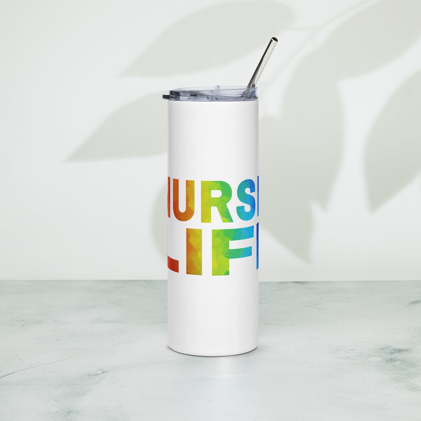 Nurse Life Stainless steel tumbler