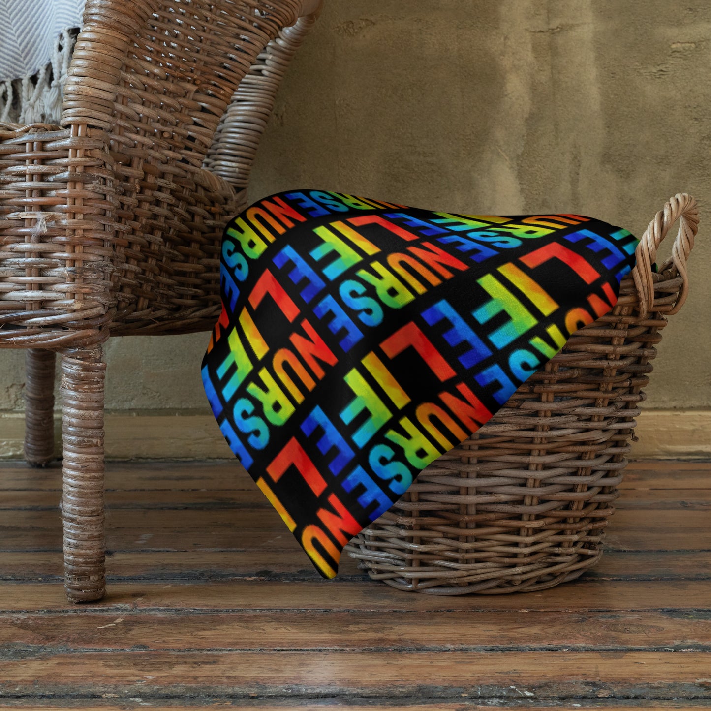 Nurse Life Throw Blanket